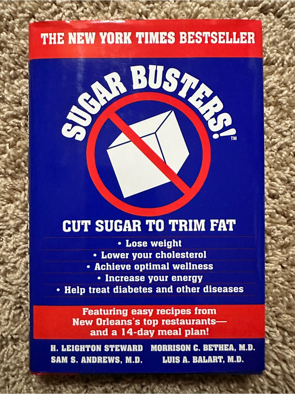 Sugar Busters! Cut Sugar to Trim Fat - Hardcover/ dust jacket